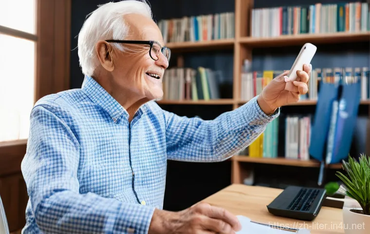문해교육사와 비문해 학습자 성공 사례 - **Prompt 2: Empowered Senior Enjoying Modern Digital Convenience**
"A stylishly dressed elderly ... 문해교육사와 비문해 학습자 성공 사례 - **Prompt 2: Empowered Senior Enjoying Modern Digital Convenience**
"A stylishly dressed elderly ...