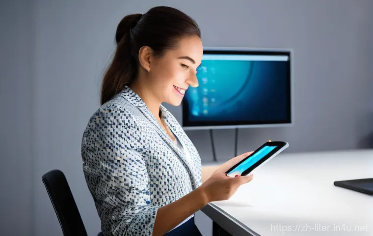 문해교육사와 새로운 학습 플랫폼 - **Student 2 (center):** A young adult sits at a minimalist desk, interacting with an augmented reali... 문해교육사와 새로운 학습 플랫폼 - **Student 2 (center):** A young adult sits at a minimalist desk, interacting with an augmented reali...
