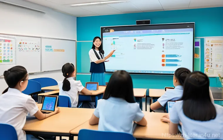 문해교육사 실무에서의 AI 활용 - **Personalized Learning Path:**
"A vibrant, eye-level shot of a smiling East Asian female studen... 문해교육사 실무에서의 AI 활용 - **Personalized Learning Path:**
"A vibrant, eye-level shot of a smiling East Asian female studen...