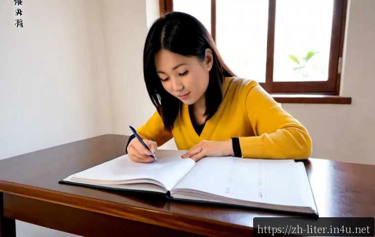 문해교육사 자격증 취득 공부 루틴 - Photorealistic morning study routine for an adult literacy education instructor certification candid...