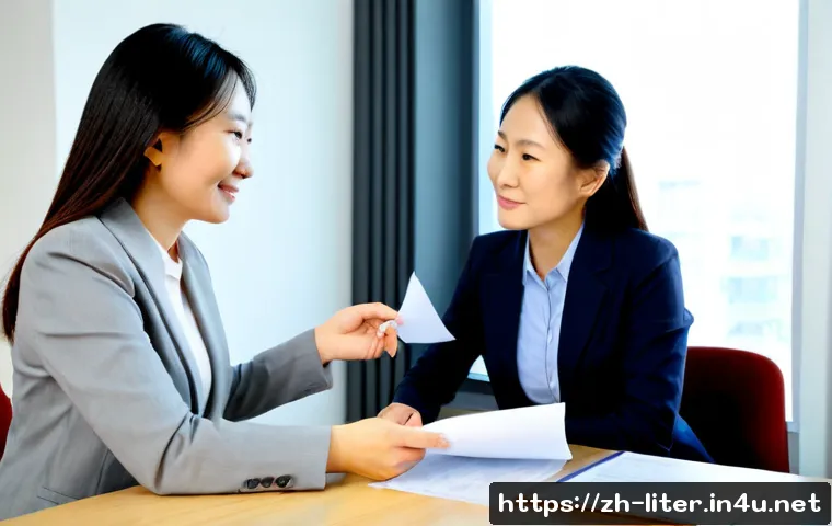 문해교육사 연봉협상 성공 사례 - Photorealistic success story of a Chinese adult literacy educator in a professional salary negotiati...
